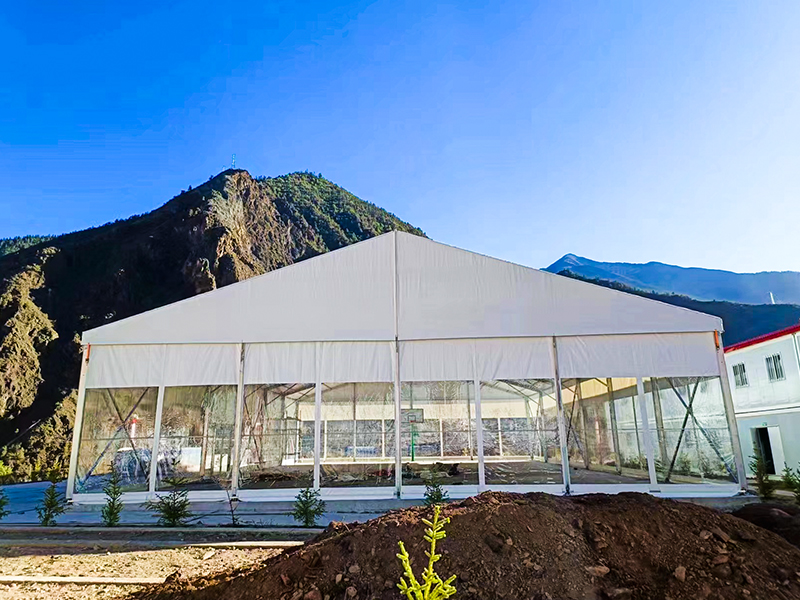 Aluminium tent,used for wedding,warehouse,event,sports and others,all the size is customized.