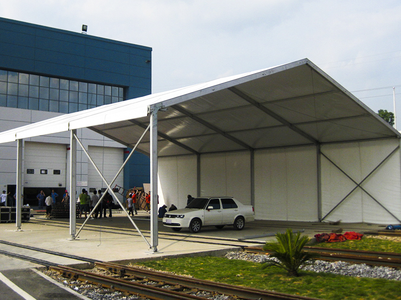 Aluminum alloy structure grain storage tent has the advantages of fast construction