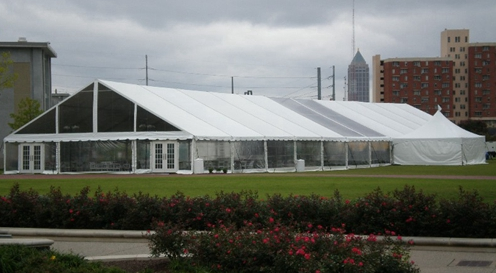 warehouse tent