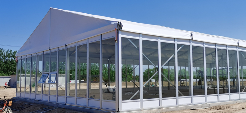 glass tent