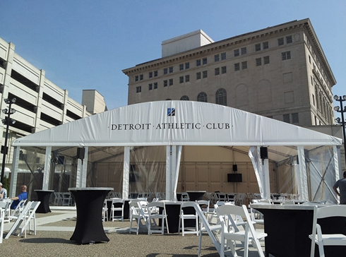 aluminum tent