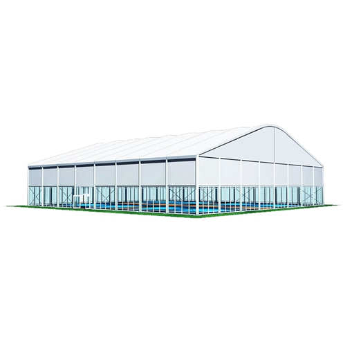 curved tent